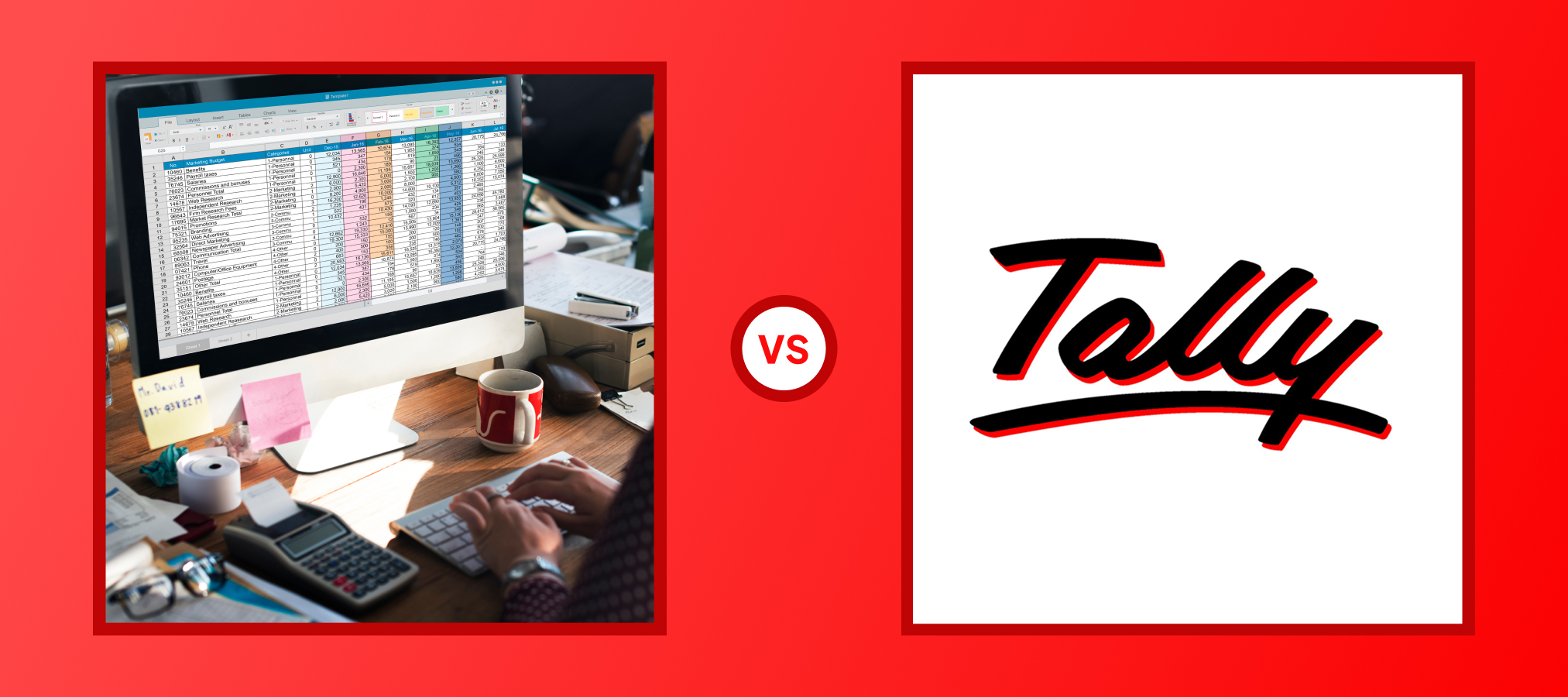 Manual Accounting vs. Tally Software Services