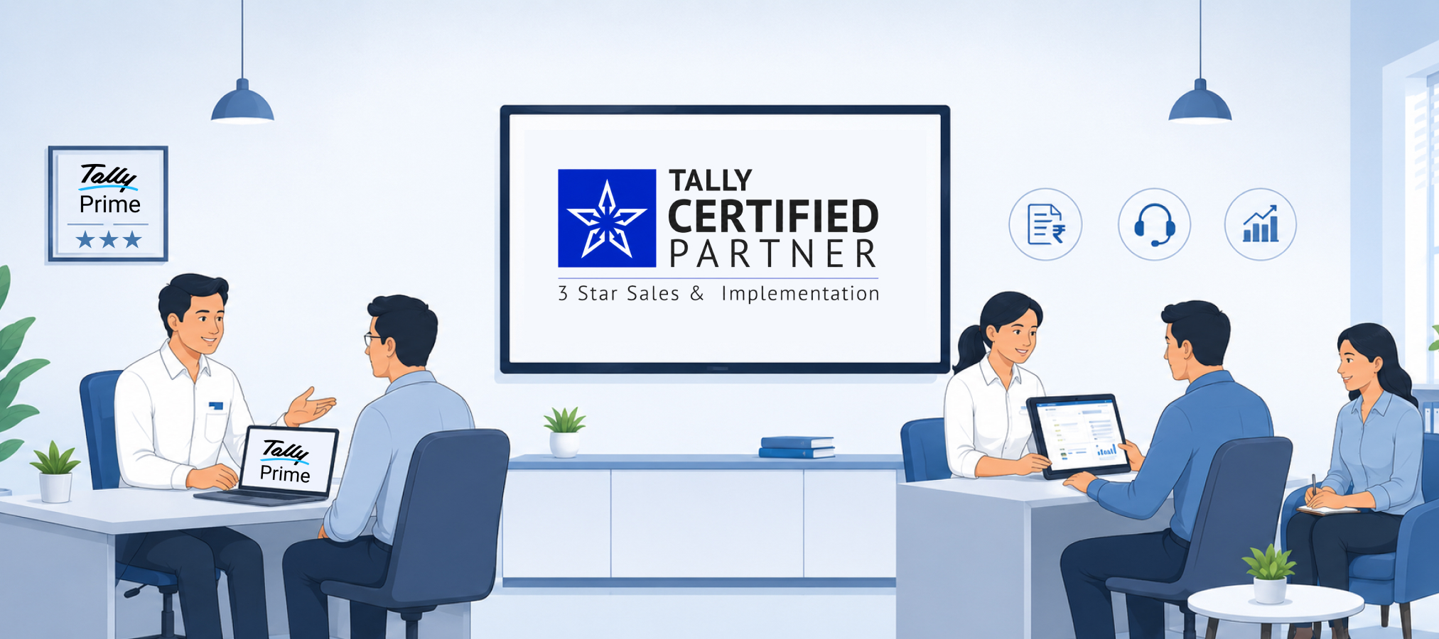 Tally Accounting Software Dealer in Ankleshwar