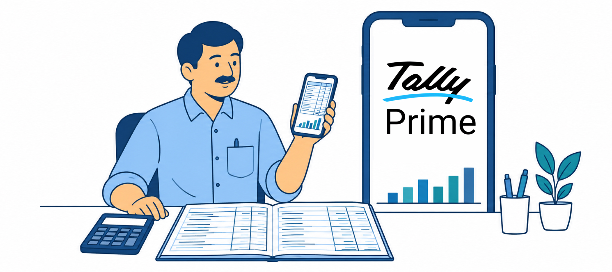 Tally Prime on Mobile for Small Businesses